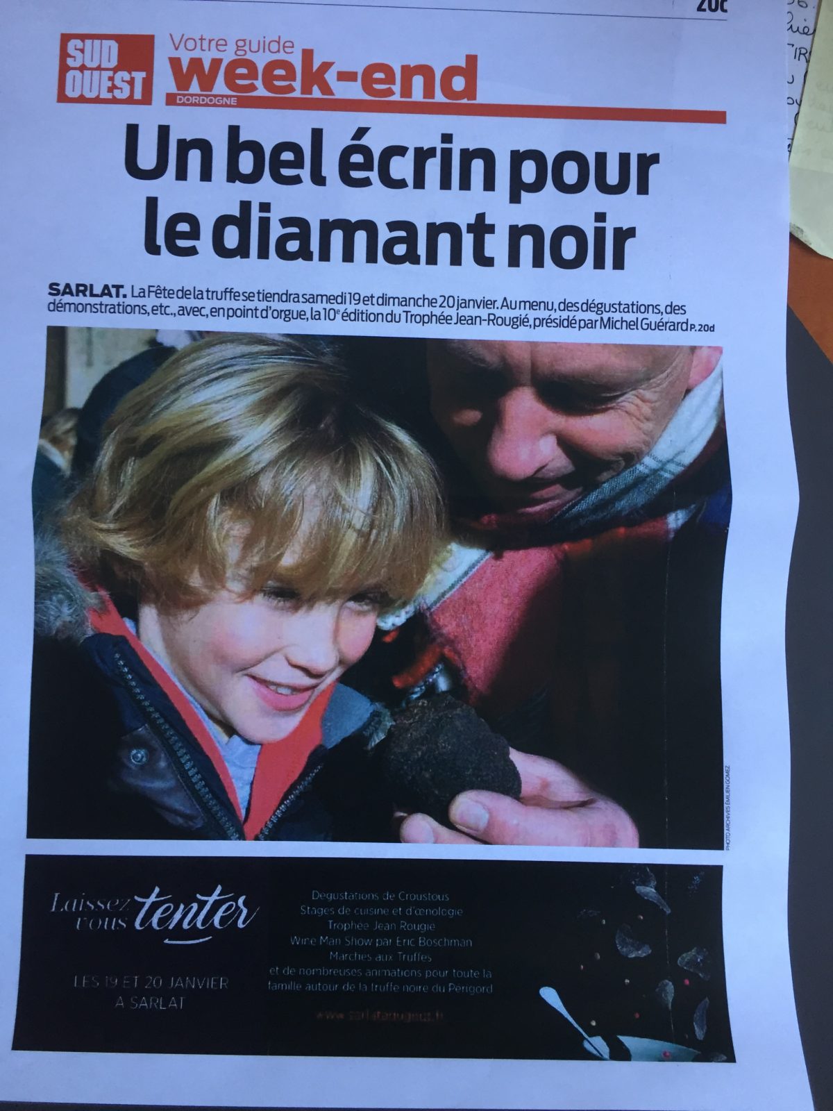 La fête de la truffe et le concours culinaire Jean Rougié remportent le trophée du tourisme et de l’innovation